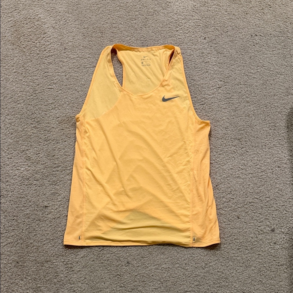 Nike Bright Yellow Athletic Tank
